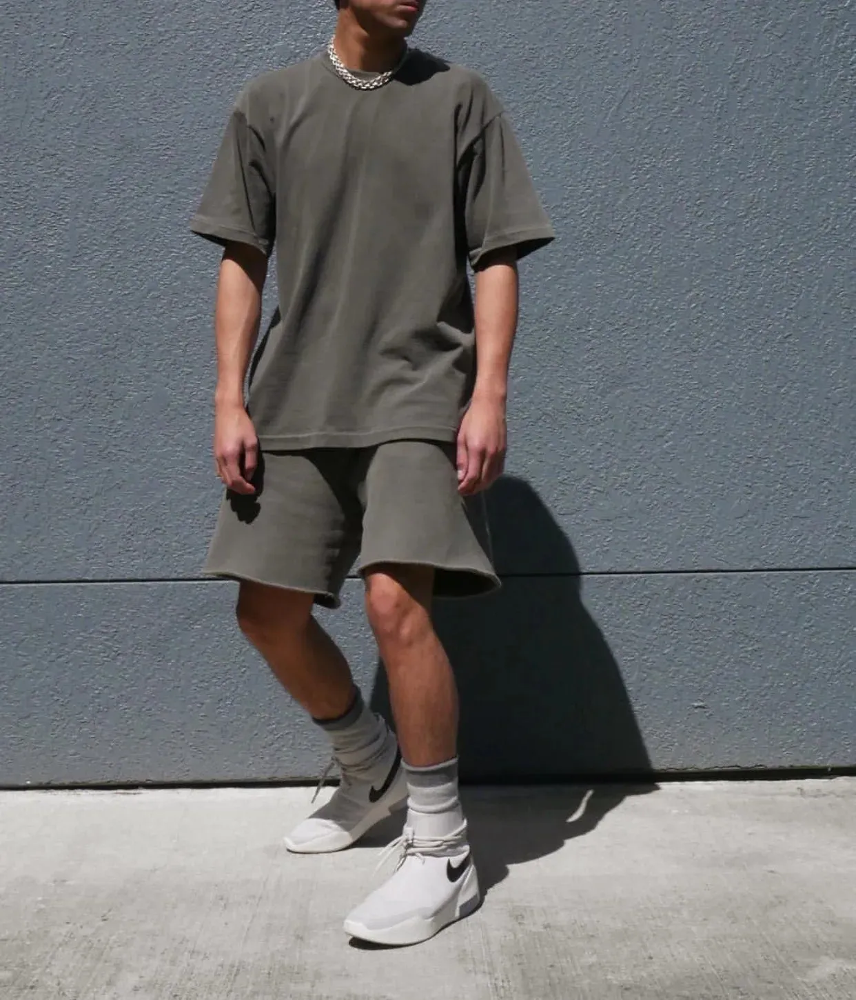 Loose heavy cotton summer shorts