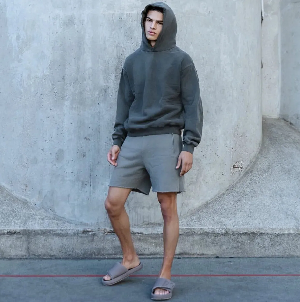 Loose heavy cotton summer shorts