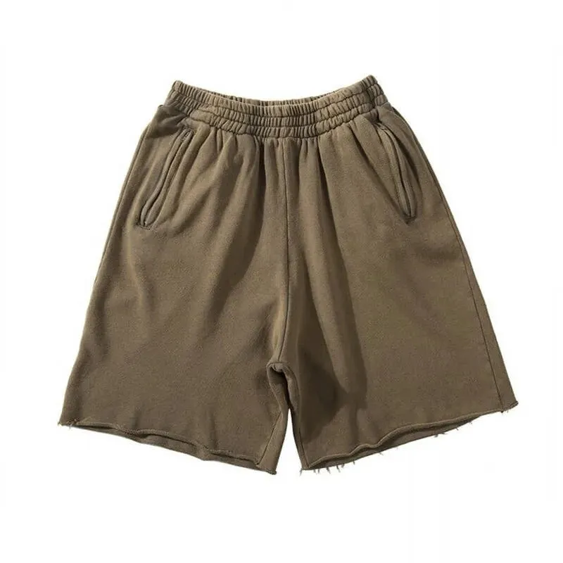 Loose heavy cotton summer shorts