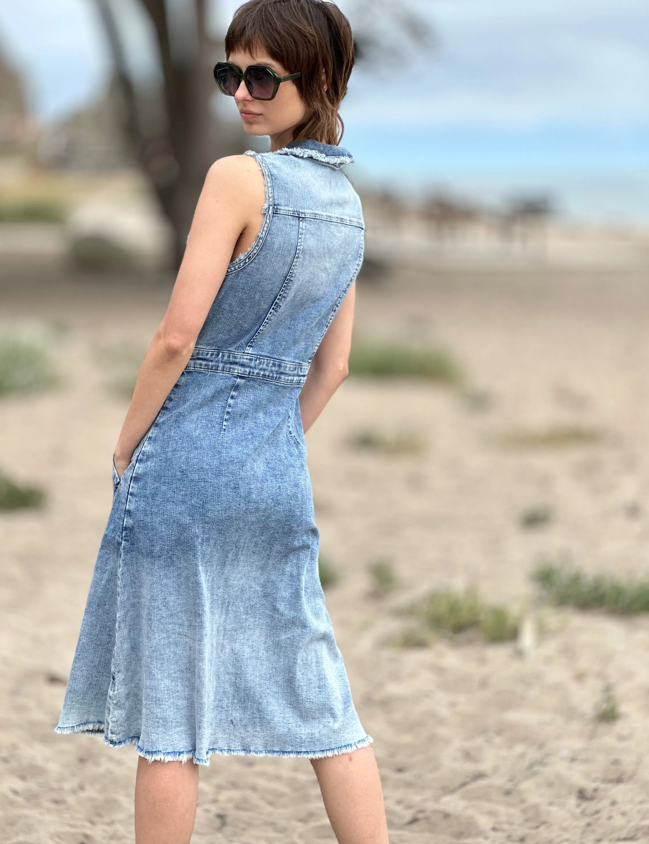 Miranda Denim Shirtdress