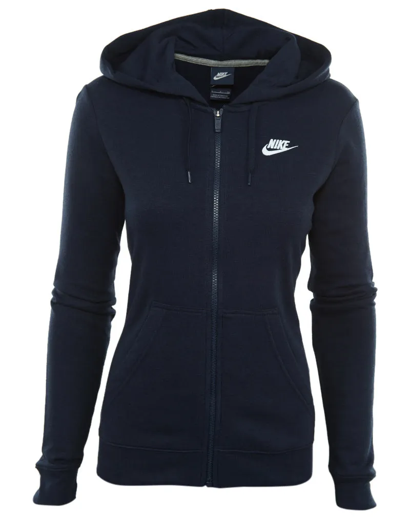 Nike Full Zip Fleece Hoodie Womens Style : 803638