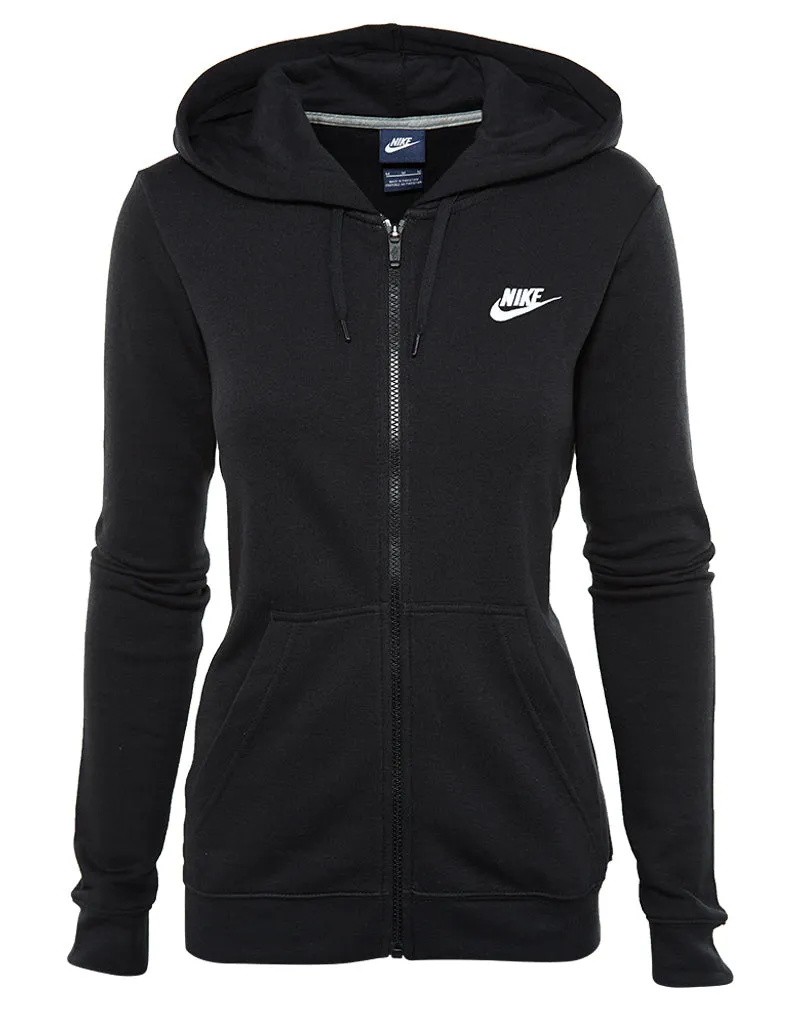 Nike Full Zip Fleece Hoodie Womens Style : 803638