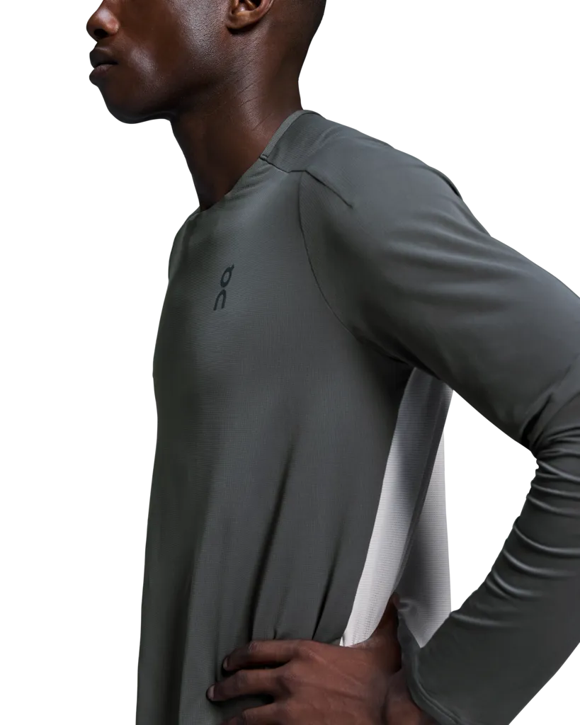 ON Performance Long Tee-Eclipse/Silver