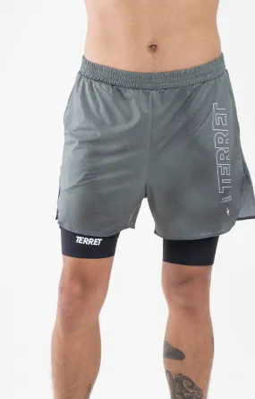 OSAKA RUNNING OLIVE SHORT
