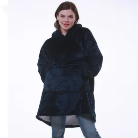 Oversized Hoodie Oversize Winter Fleece Blanket With Sleeves Sweatshirts