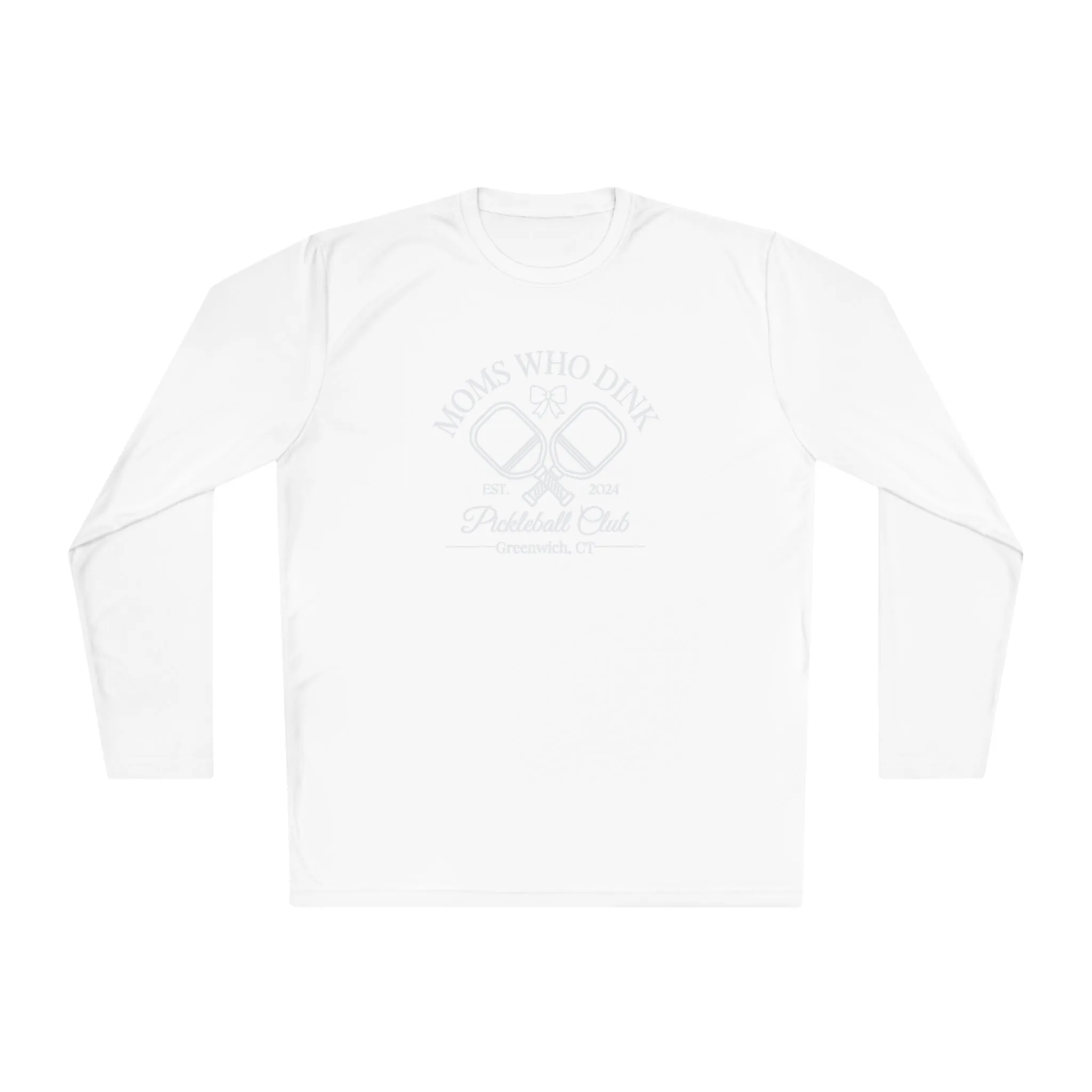 Pickleball Green Unisex Lightweight Long Sleeve Tee