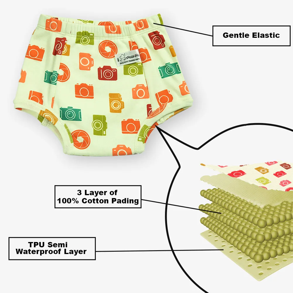 Potty Training Pants Evil Eye & Whale Print - Pack of 2