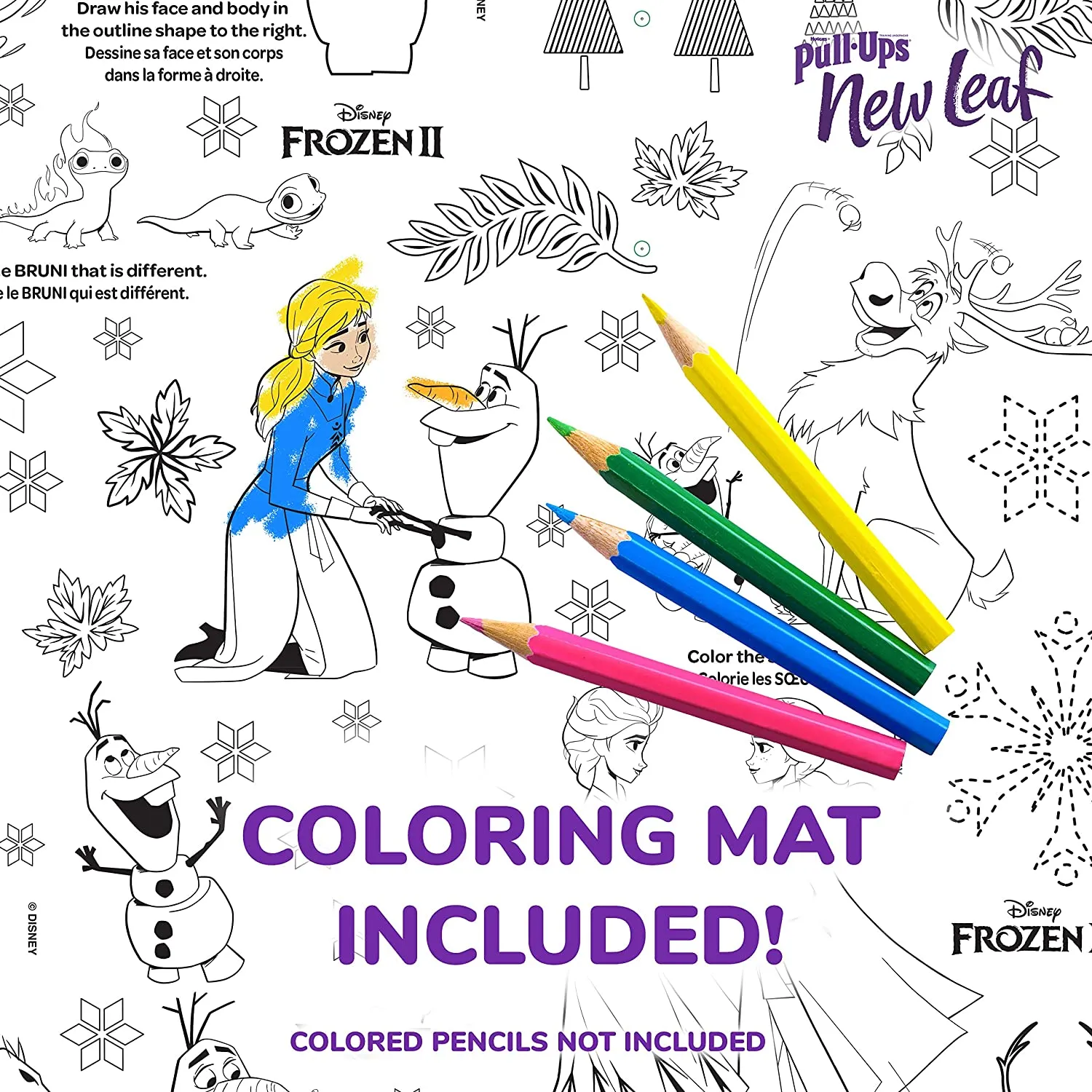 Pull-Ups New Leaf Girls' Potty Training Pants Training Underwear, 2T-3T, 76 Ct, Retails $97 