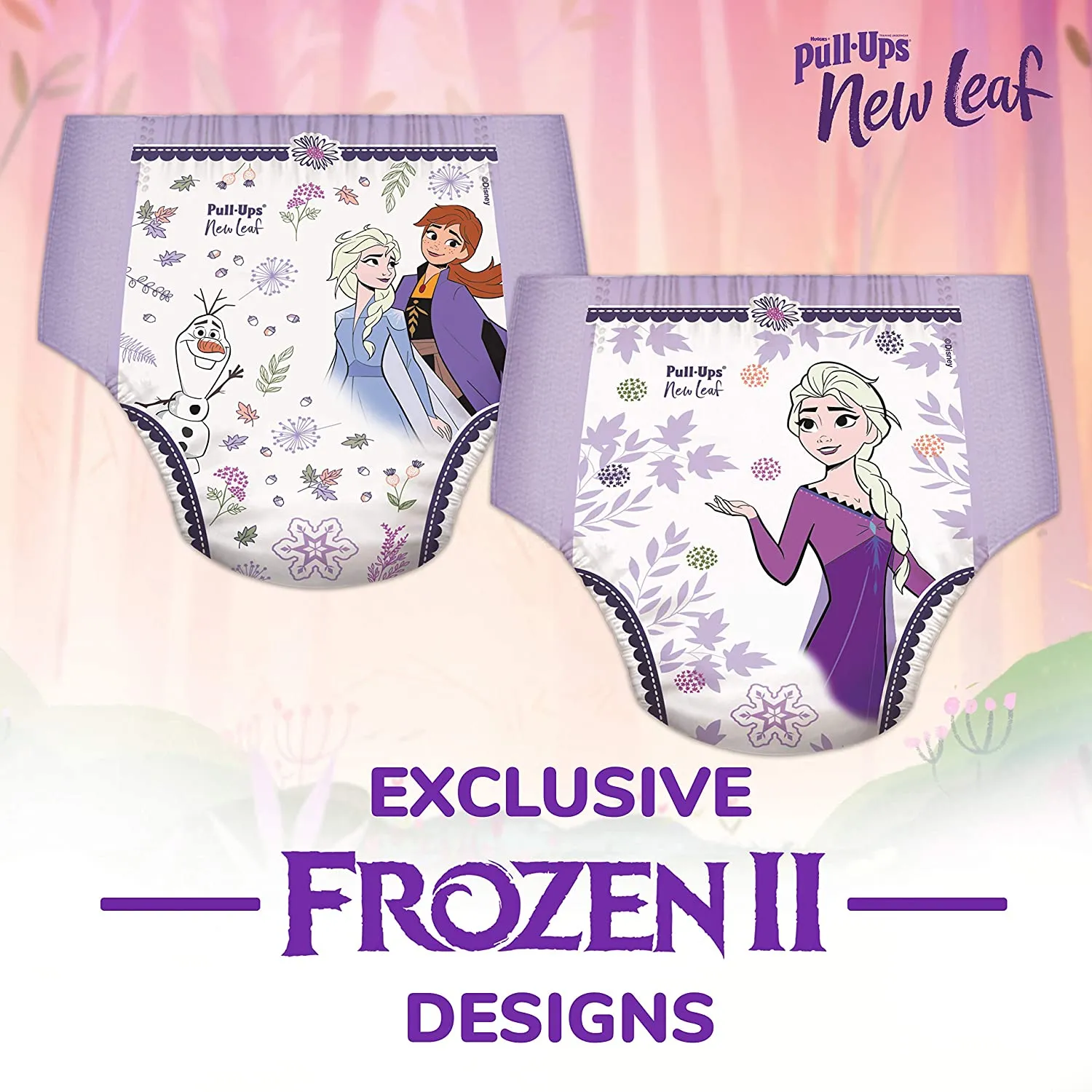 Pull-Ups New Leaf Girls' Potty Training Pants Training Underwear, 2T-3T, 76 Ct, Retails $97 