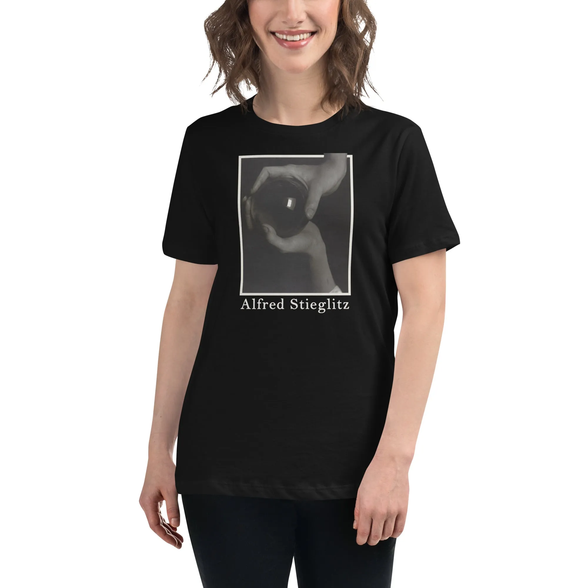 Rebecca Strand (1922) by Alfred Stieglitz Women's Relaxed T-Shirt