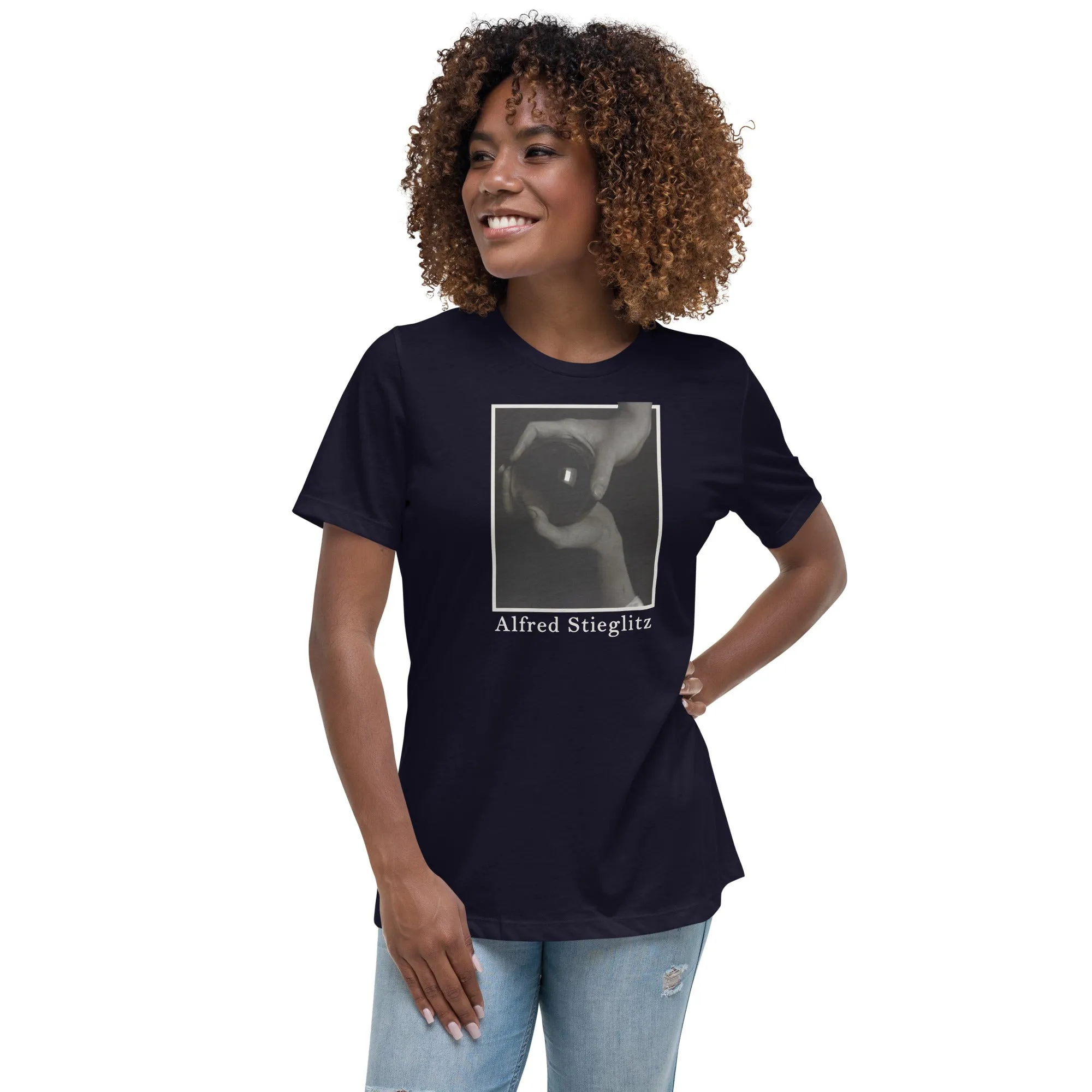 Rebecca Strand (1922) by Alfred Stieglitz Women's Relaxed T-Shirt