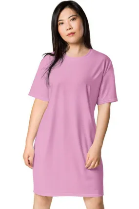 Rose Pink T-shirt dress