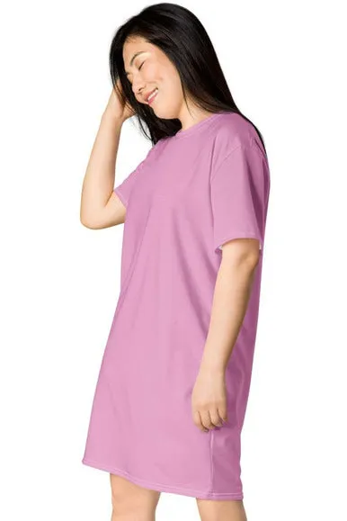 Rose Pink T-shirt dress
