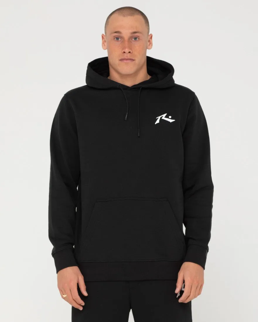 Rusty Competition Hooded Fleece Boys - Black