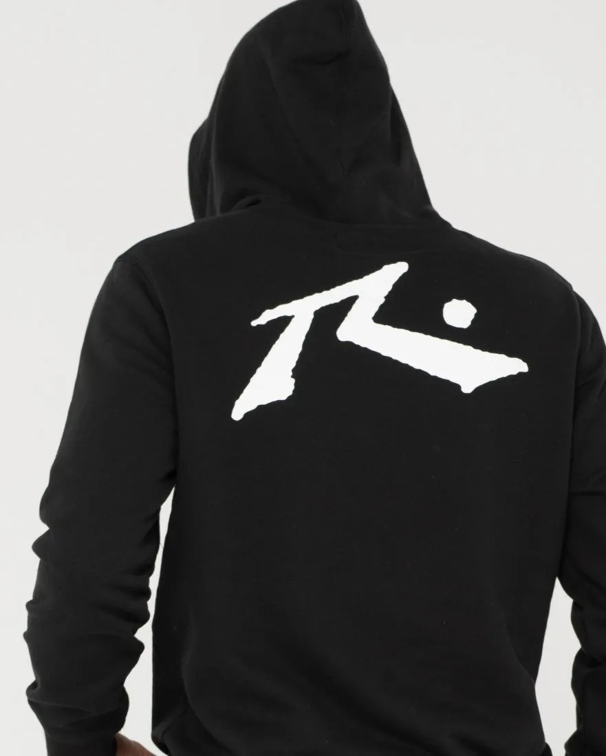 Rusty Competition Hooded Fleece Boys - Black