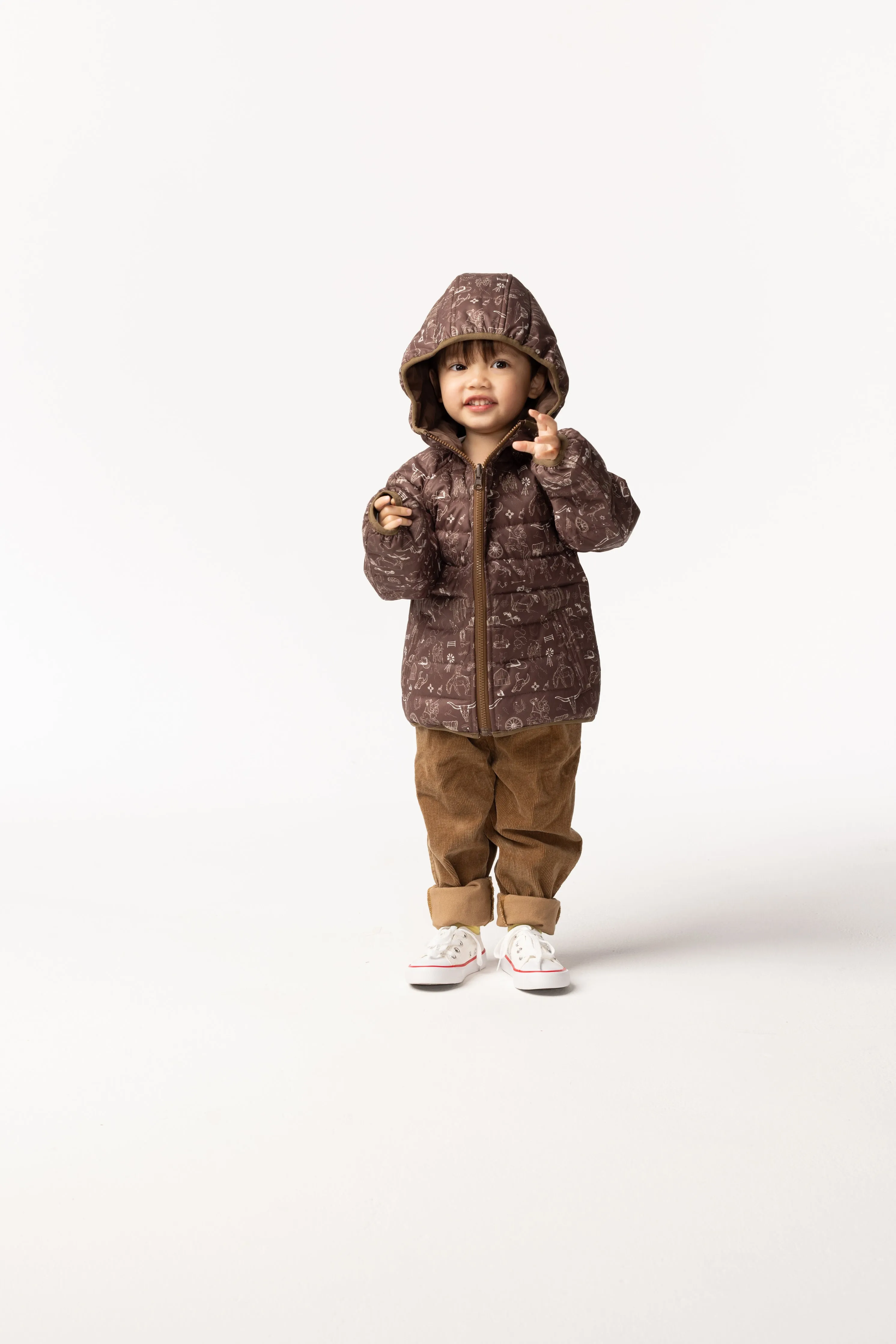 Ryan chocolate Down Jacket