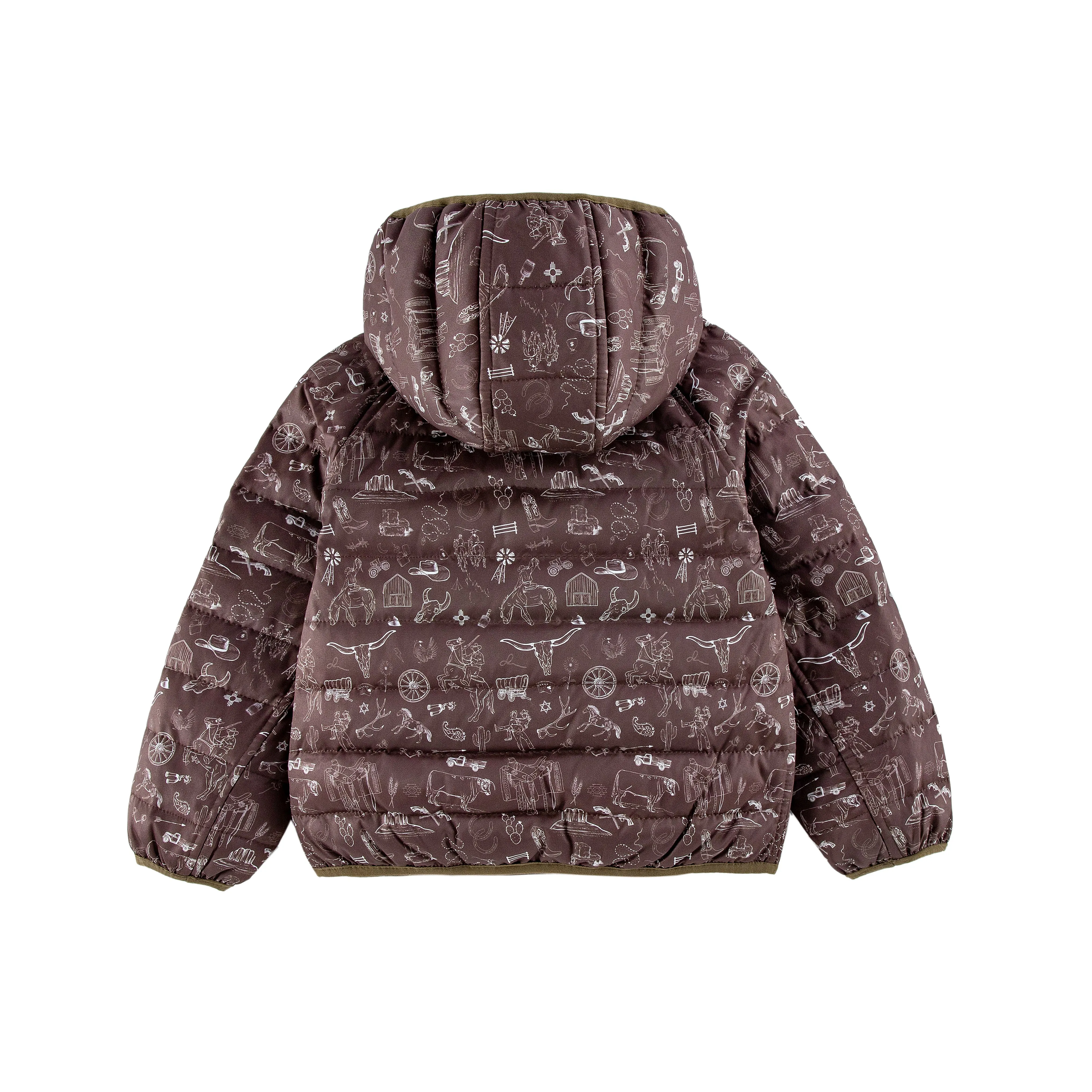 Ryan chocolate Down Jacket