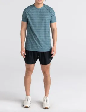 Saxx Hightail 2in1 Run Short 5 "Black