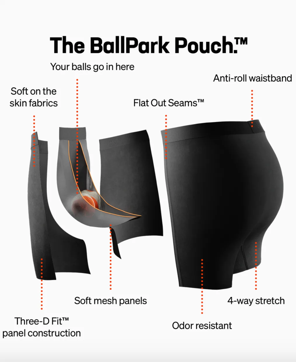 Saxx Hightail 2in1 Run Short 5 "Black