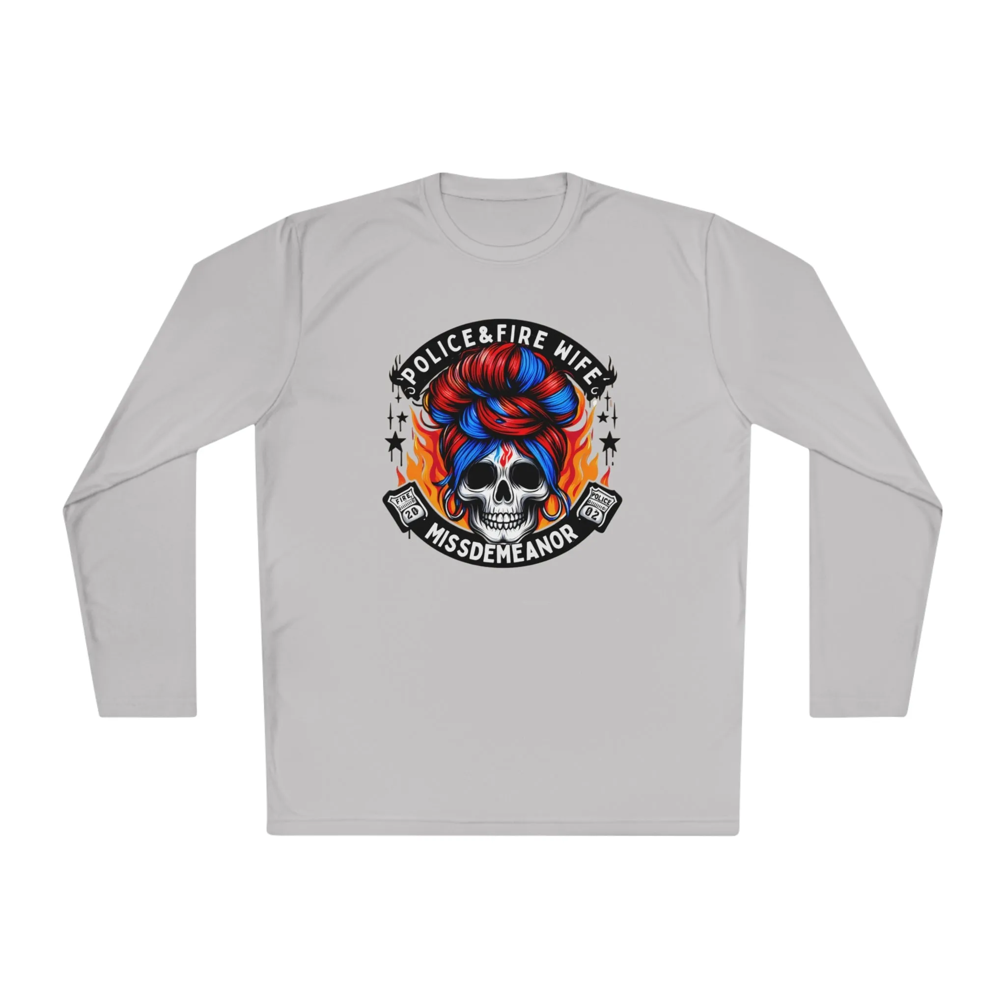 Shoreline Offroad Police Fire Wife Unisex Lightweight Long Sleeve Tee