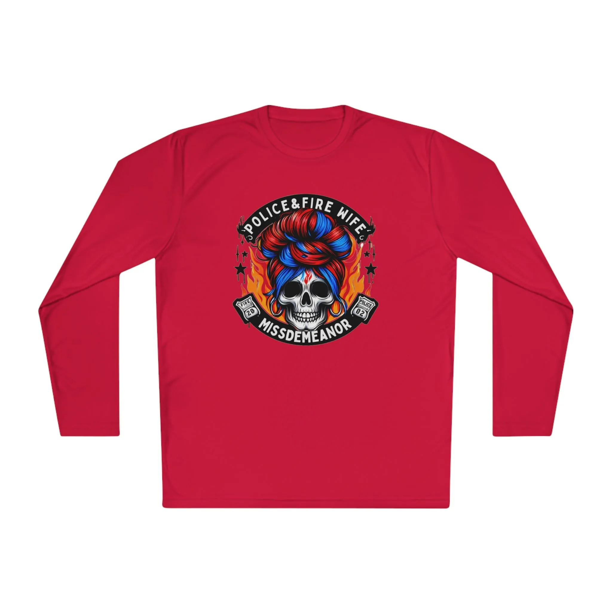 Shoreline Offroad Police Fire Wife Unisex Lightweight Long Sleeve Tee