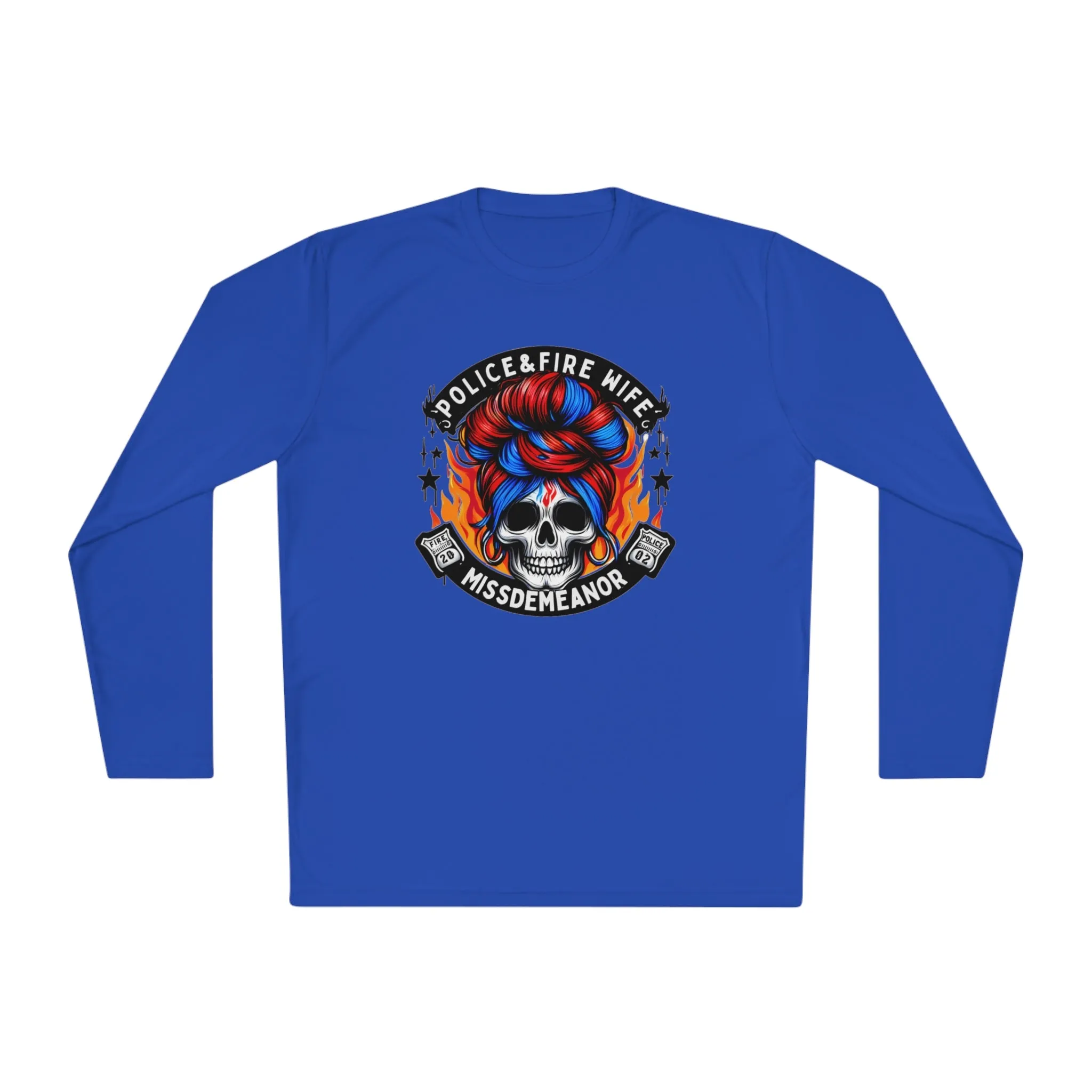 Shoreline Offroad Police Fire Wife Unisex Lightweight Long Sleeve Tee