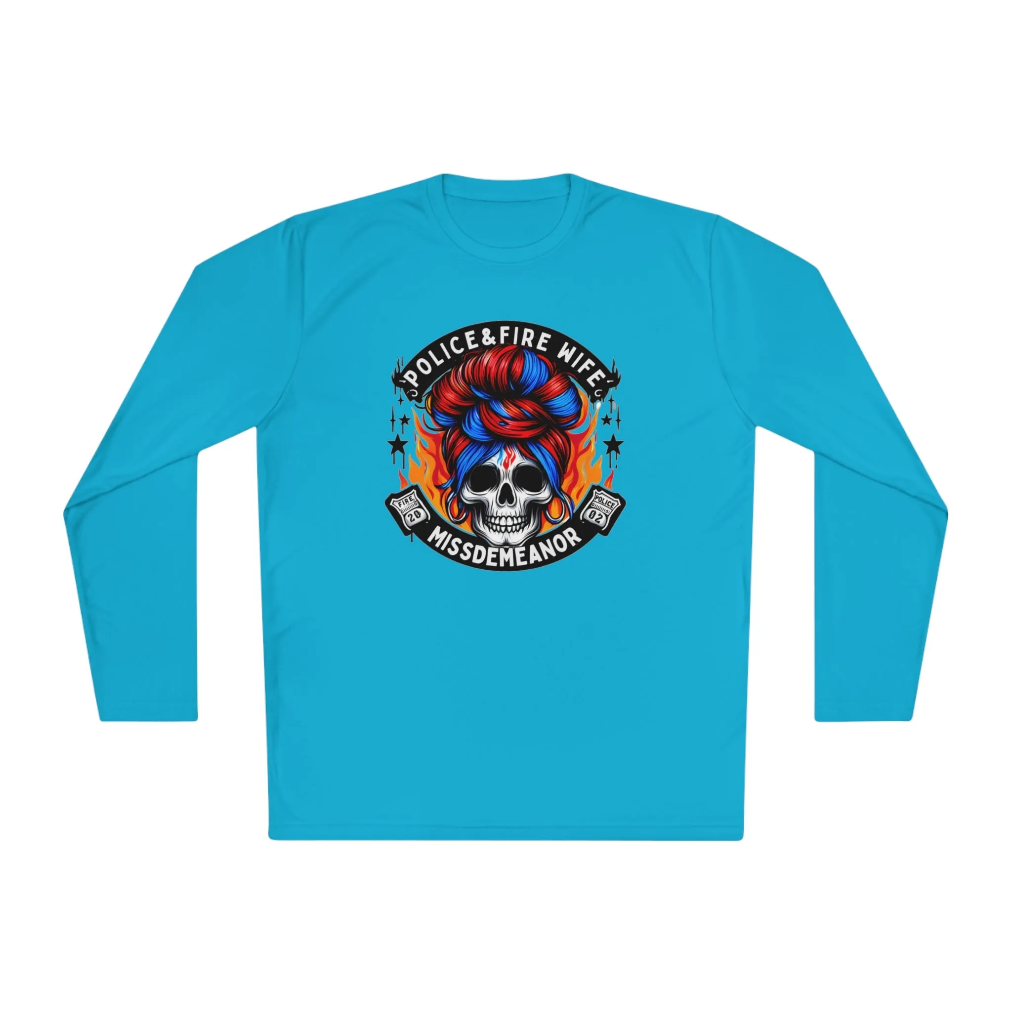 Shoreline Offroad Police Fire Wife Unisex Lightweight Long Sleeve Tee