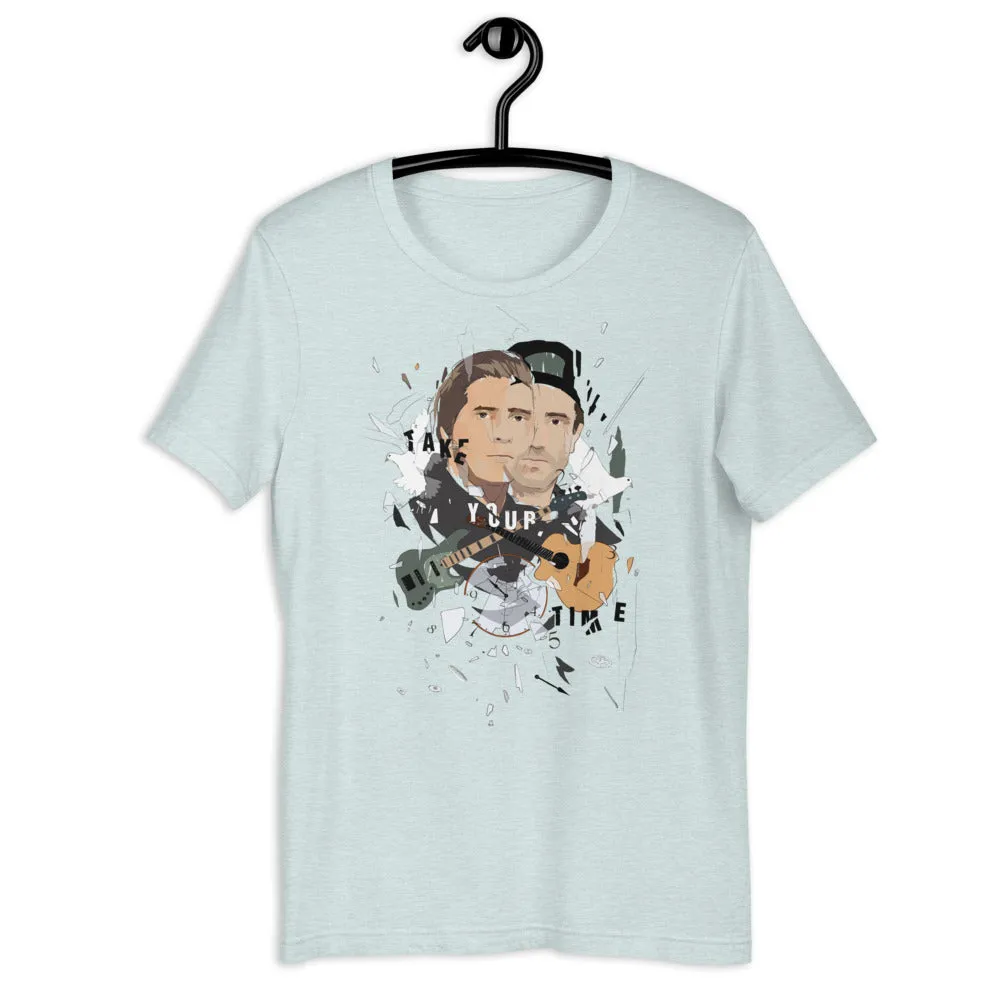 Short-Sleeve Unisex T-Shirt - Take Your Time (Light Colors)