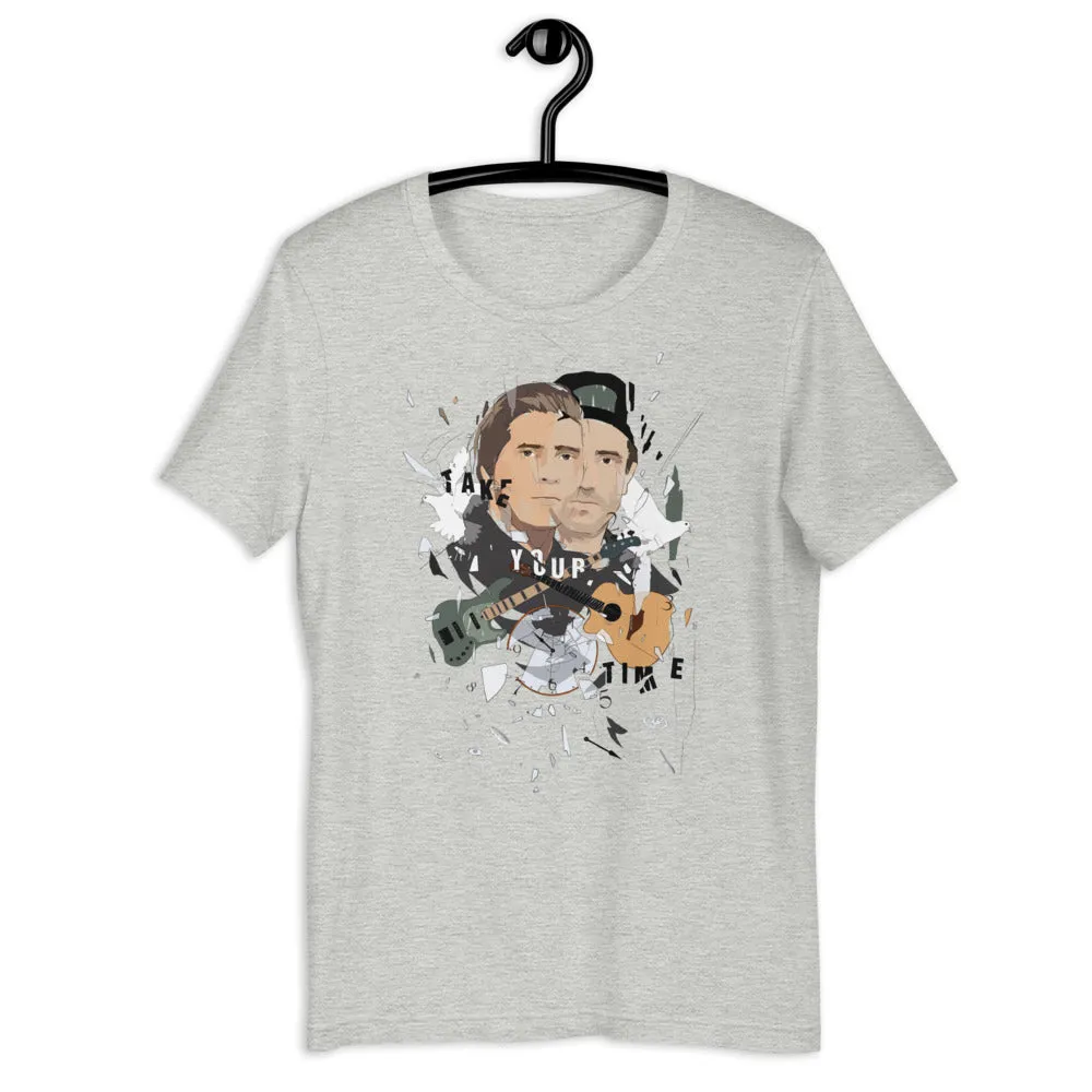 Short-Sleeve Unisex T-Shirt - Take Your Time (Light Colors)