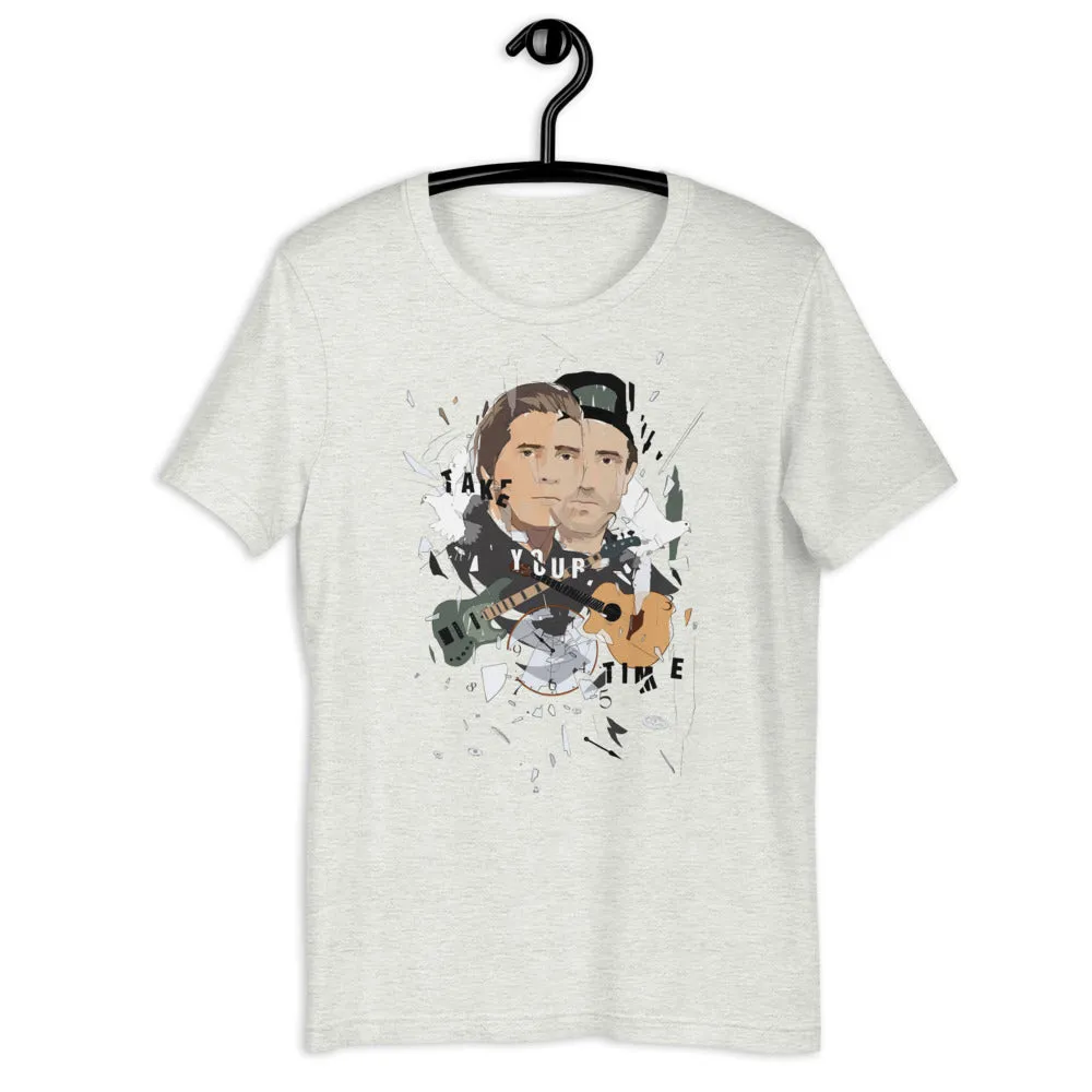 Short-Sleeve Unisex T-Shirt - Take Your Time (Light Colors)