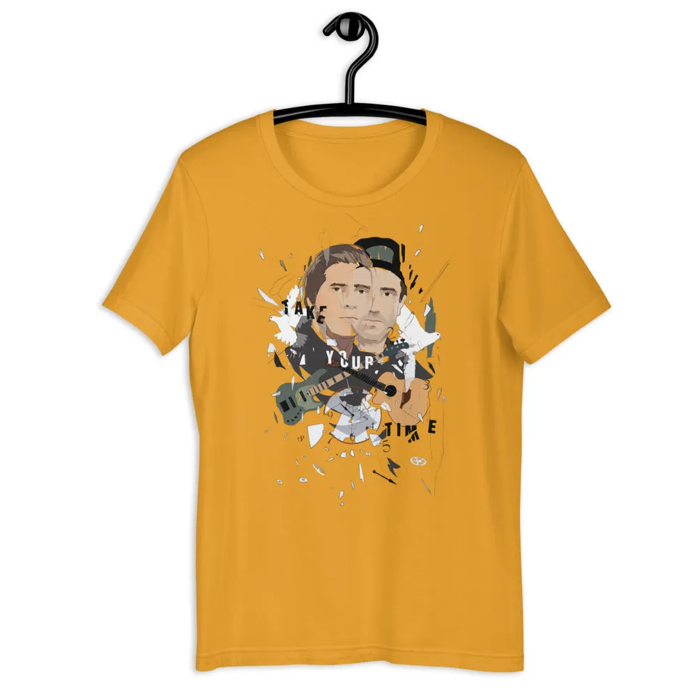 Short-Sleeve Unisex T-Shirt - Take Your Time (Light Colors)