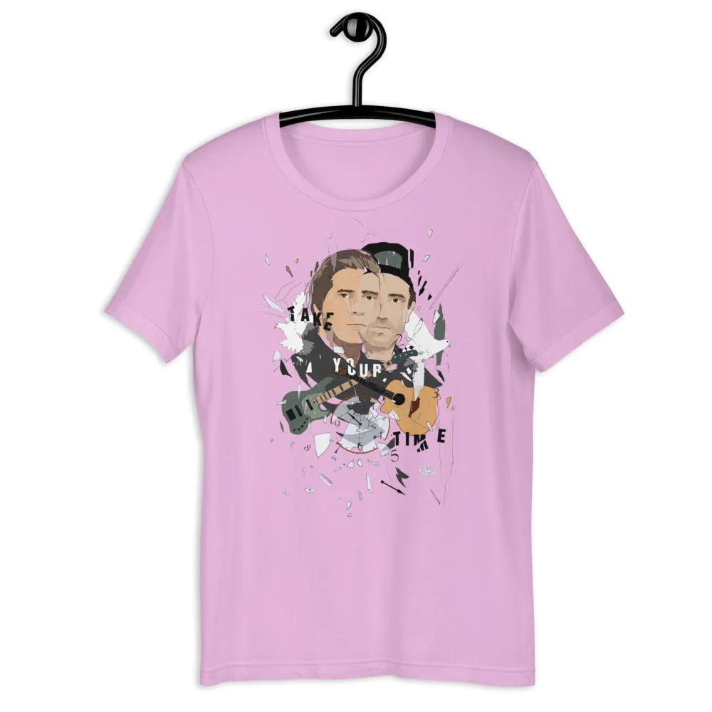 Short-Sleeve Unisex T-Shirt - Take Your Time (Light Colors)