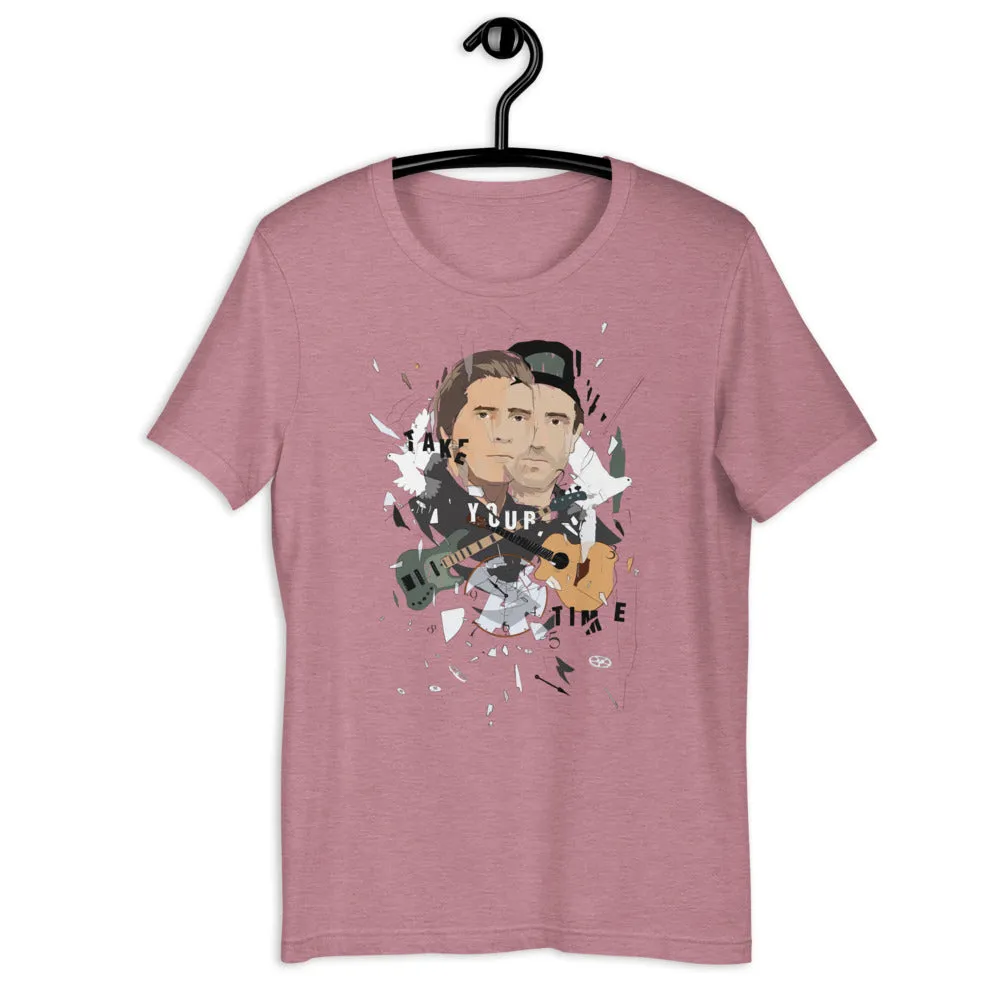 Short-Sleeve Unisex T-Shirt - Take Your Time (Light Colors)