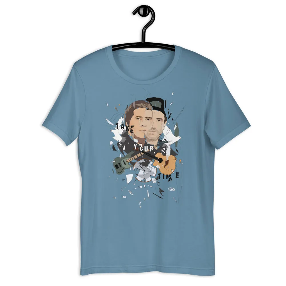 Short-Sleeve Unisex T-Shirt - Take Your Time (Light Colors)