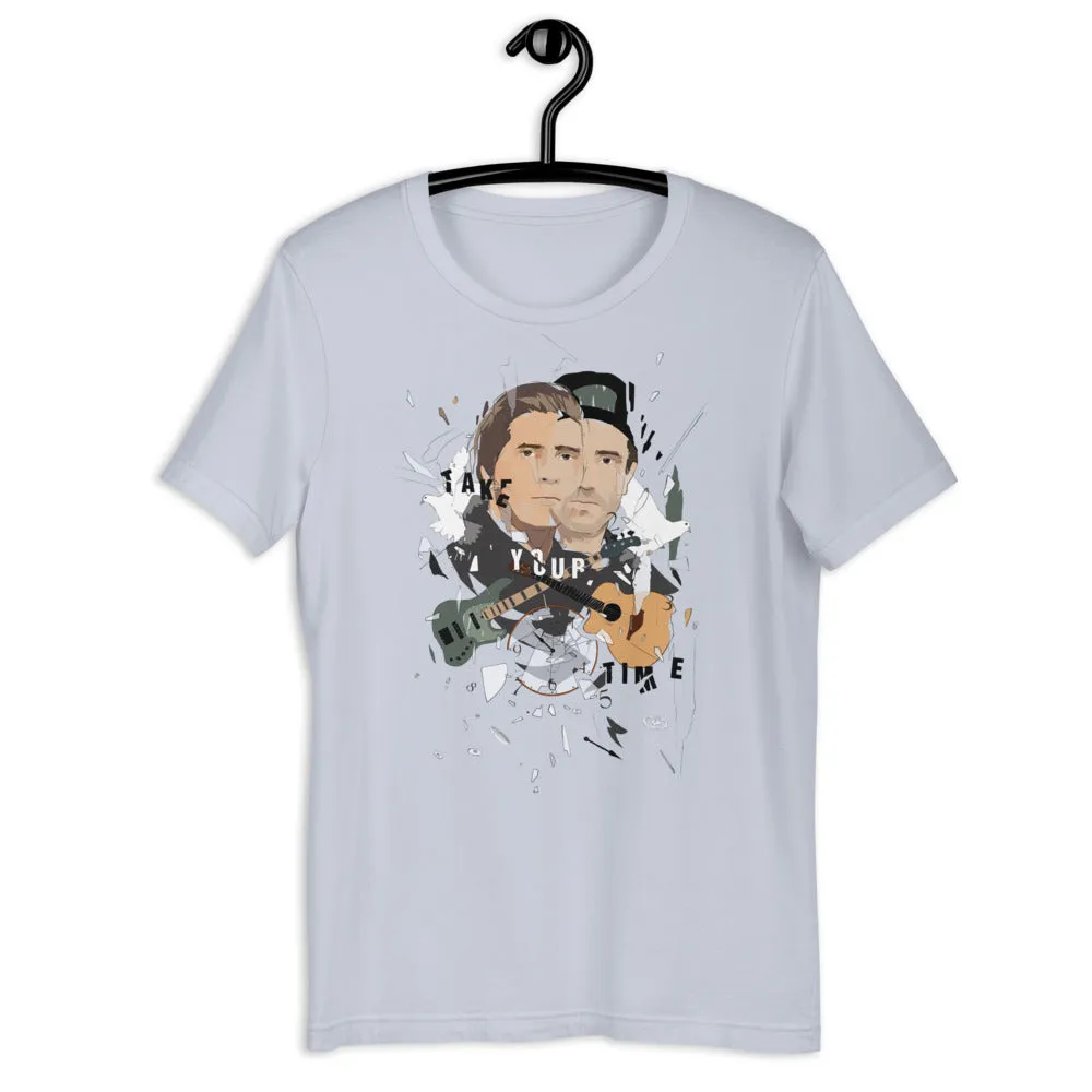 Short-Sleeve Unisex T-Shirt - Take Your Time (Light Colors)