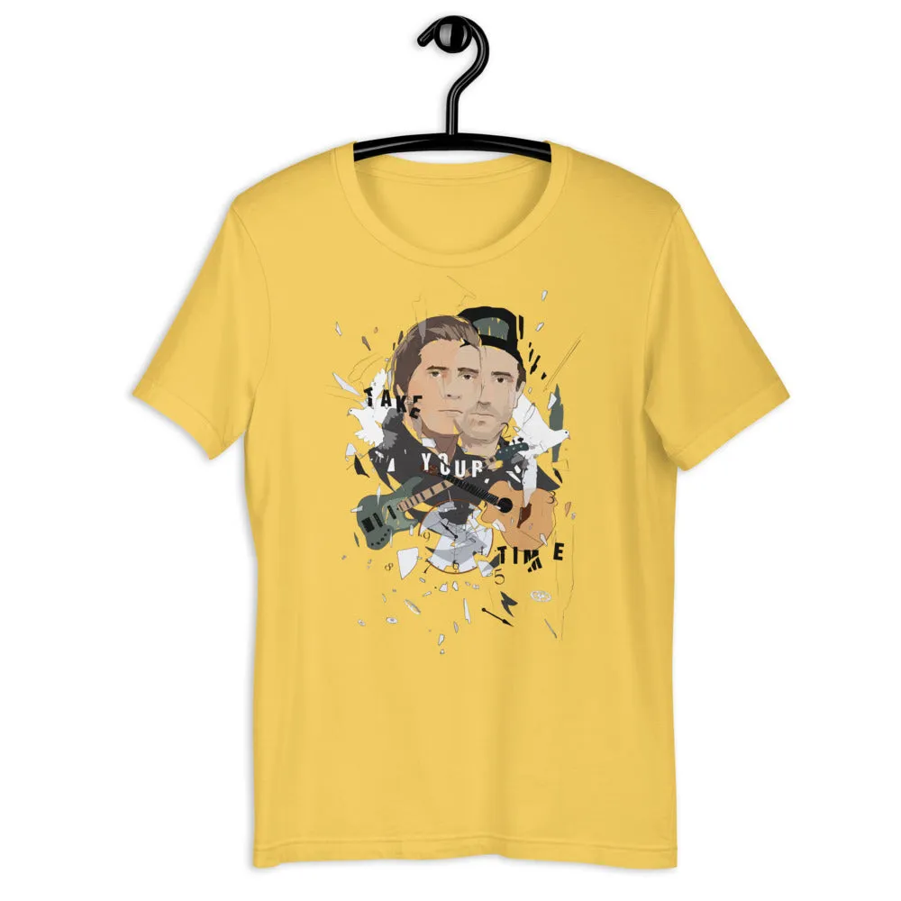 Short-Sleeve Unisex T-Shirt - Take Your Time (Light Colors)