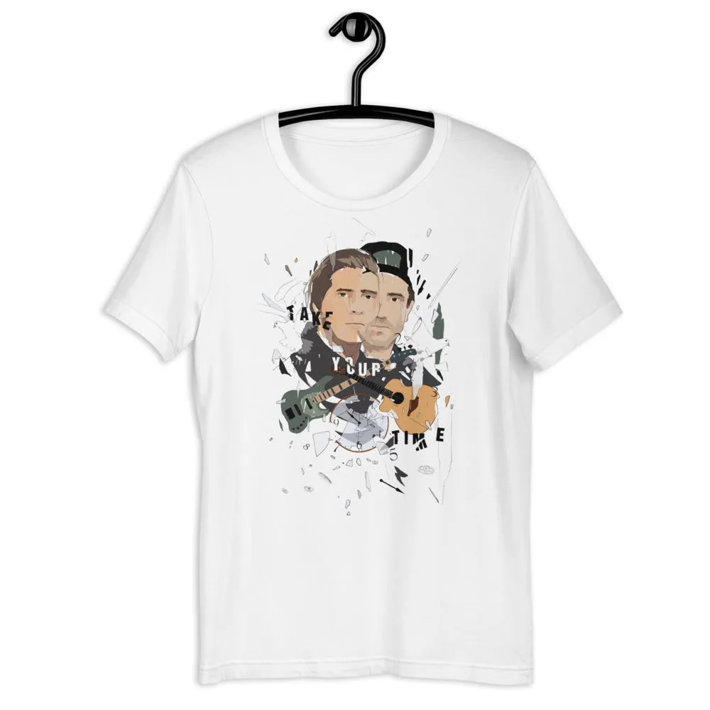 Short-Sleeve Unisex T-Shirt - Take Your Time (Light Colors)