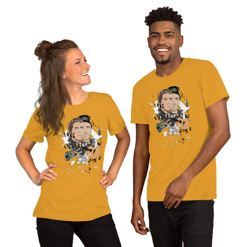 Short-Sleeve Unisex T-Shirt - Take Your Time (Light Colors)