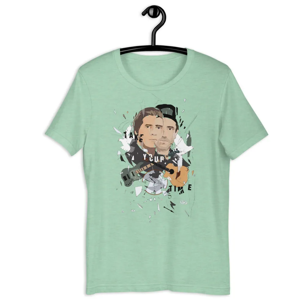 Short-Sleeve Unisex T-Shirt - Take Your Time (Light Colors)