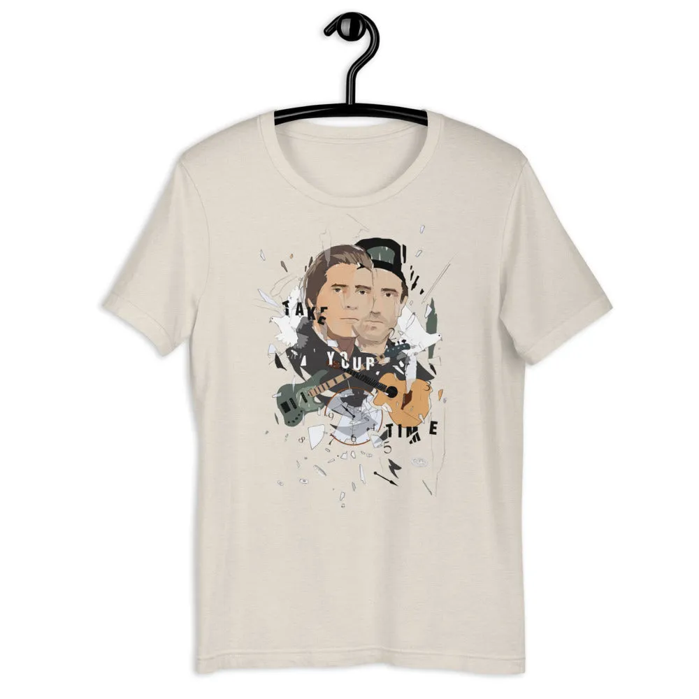 Short-Sleeve Unisex T-Shirt - Take Your Time (Light Colors)