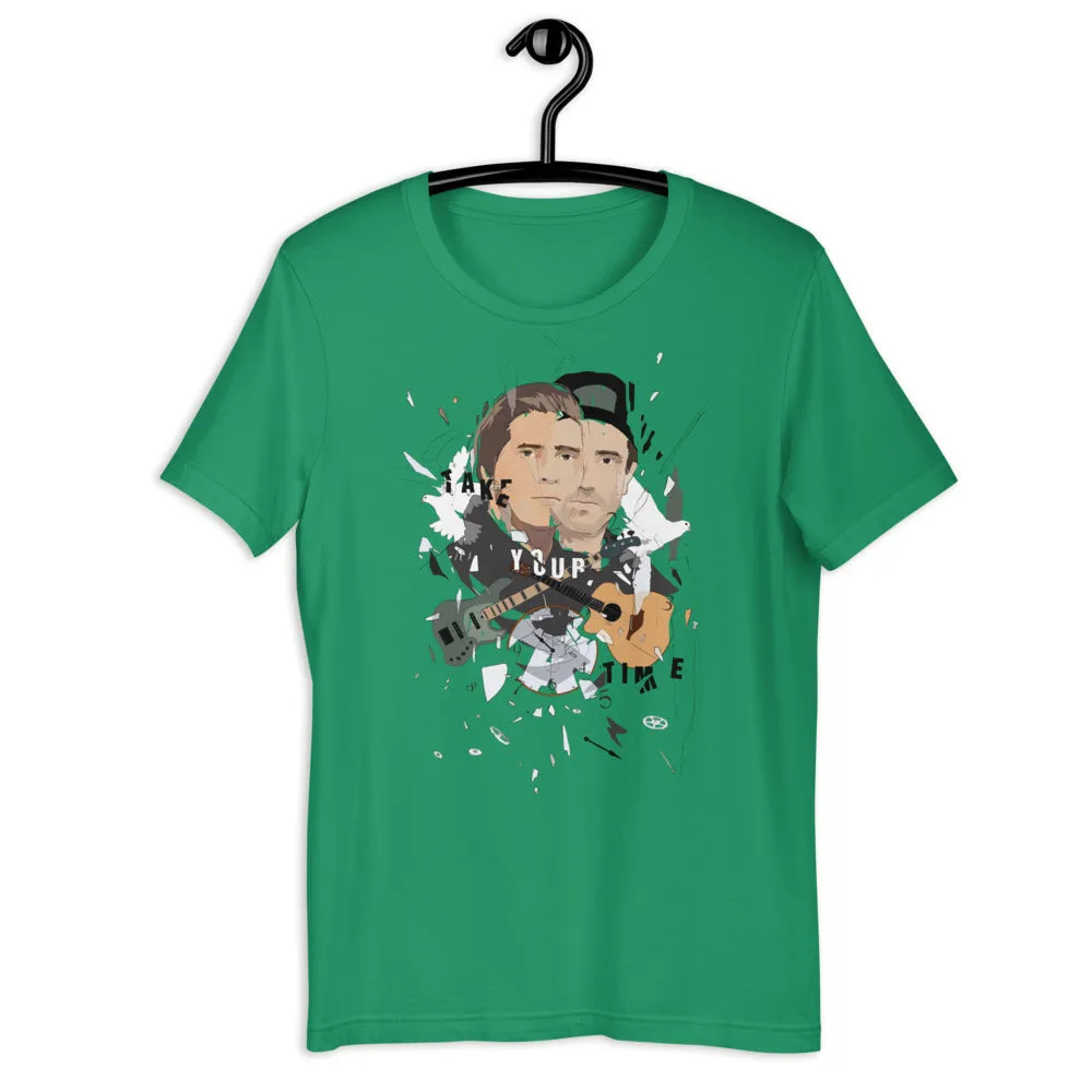 Short-Sleeve Unisex T-Shirt - Take Your Time (Light Colors)
