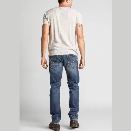 Silver Jeans Men's Hunter Athletic Fit, Tapered Leg