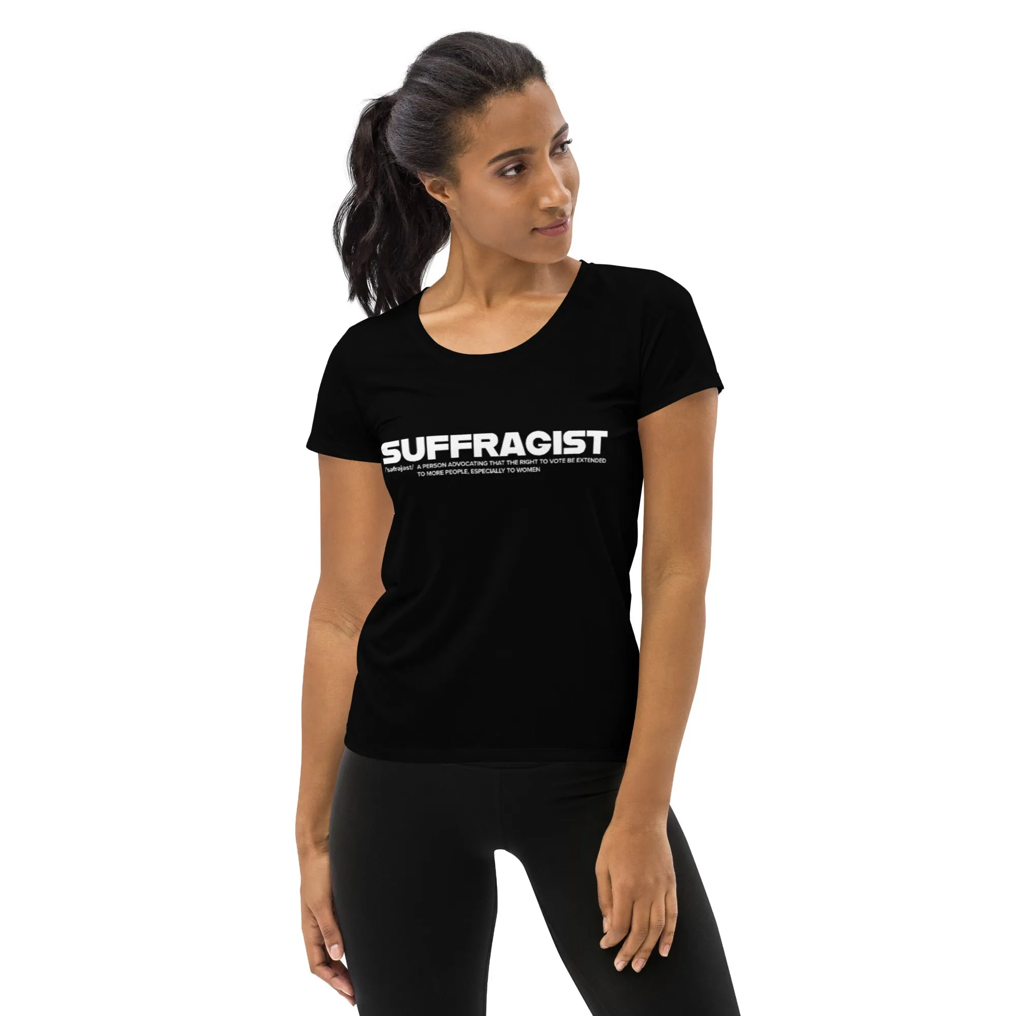 Suffragist Defined Women's Athletic T-shirt