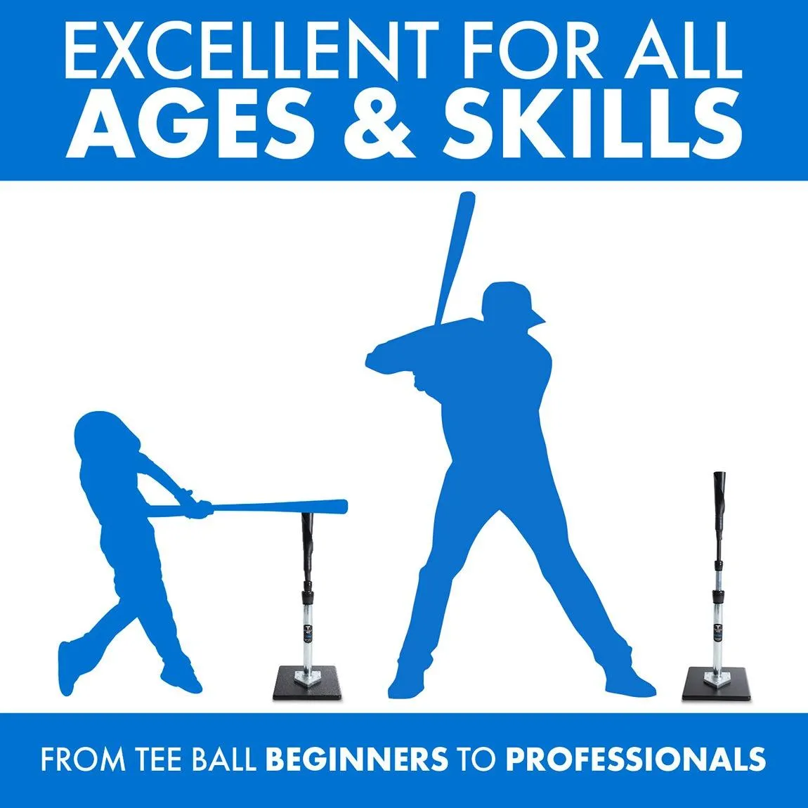 Tanner Tees the Original Adjustable Batting Tee