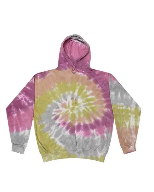 Tie-Dyed Hooded Sweatshirt - Desert Rose