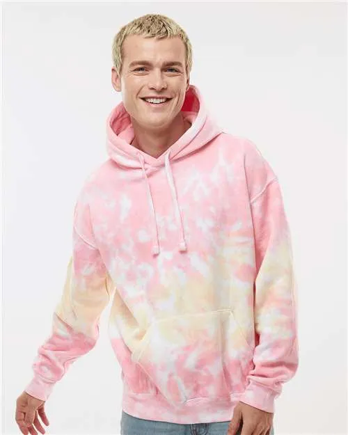 Tie-Dyed Hooded Sweatshirt - Funnel Cake