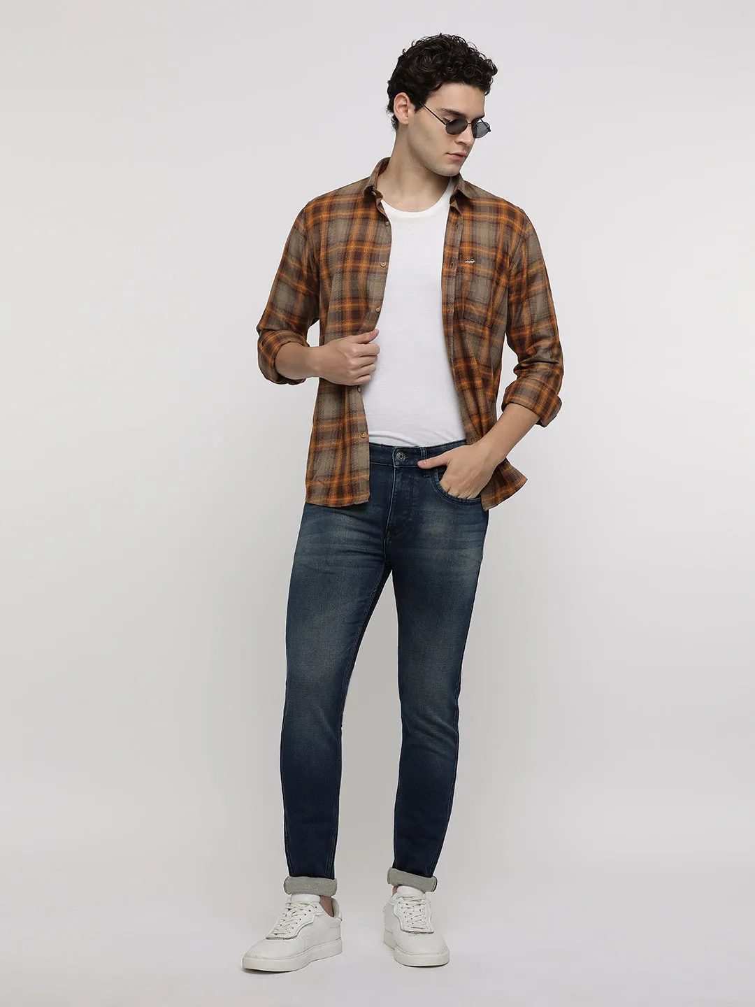 Tinted Stretch Jeans