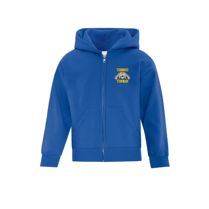 Tricon Elementary Youth Full Zip Hoodies