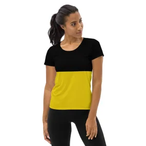 Two Tone Women's Athletic T-shirt