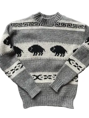 Vintage Brown Bison Wool Sweater | Barn Owl Vintage | Seattle True Vintage Sweaters